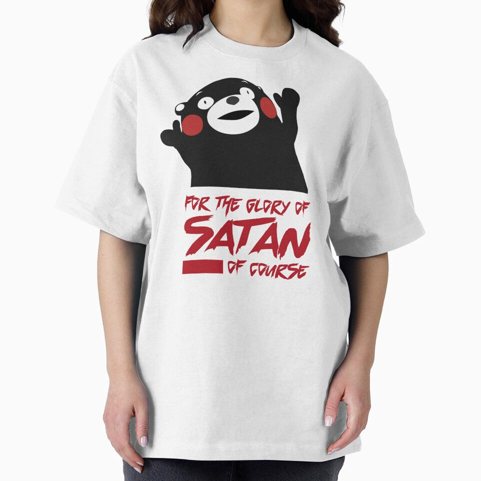For the glory of satan, kumamon by EvilSheet
