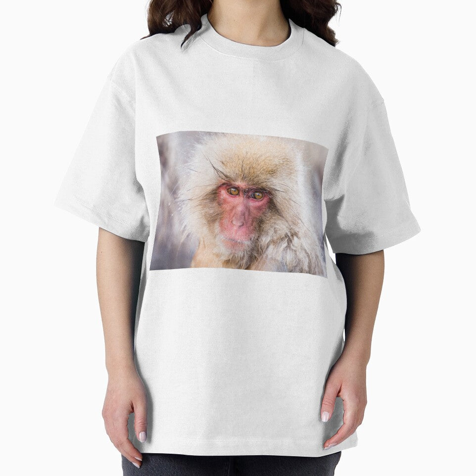 Wildlife Portrait - Snow Monkey (Japan) by Kellie Netherwood