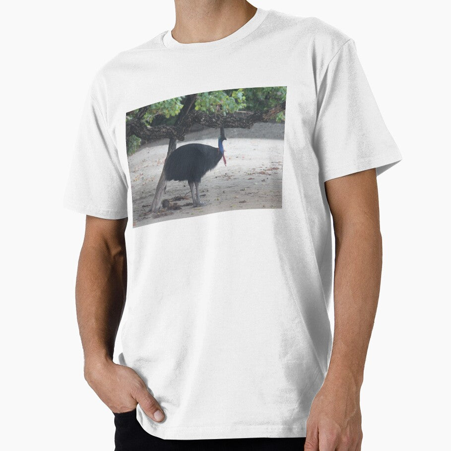 Cassowary stroll On the beach by Quiet Bloom Co