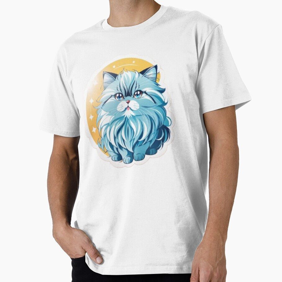 Cute Kawaii Persian Cat 010 by Alexis Art Collection