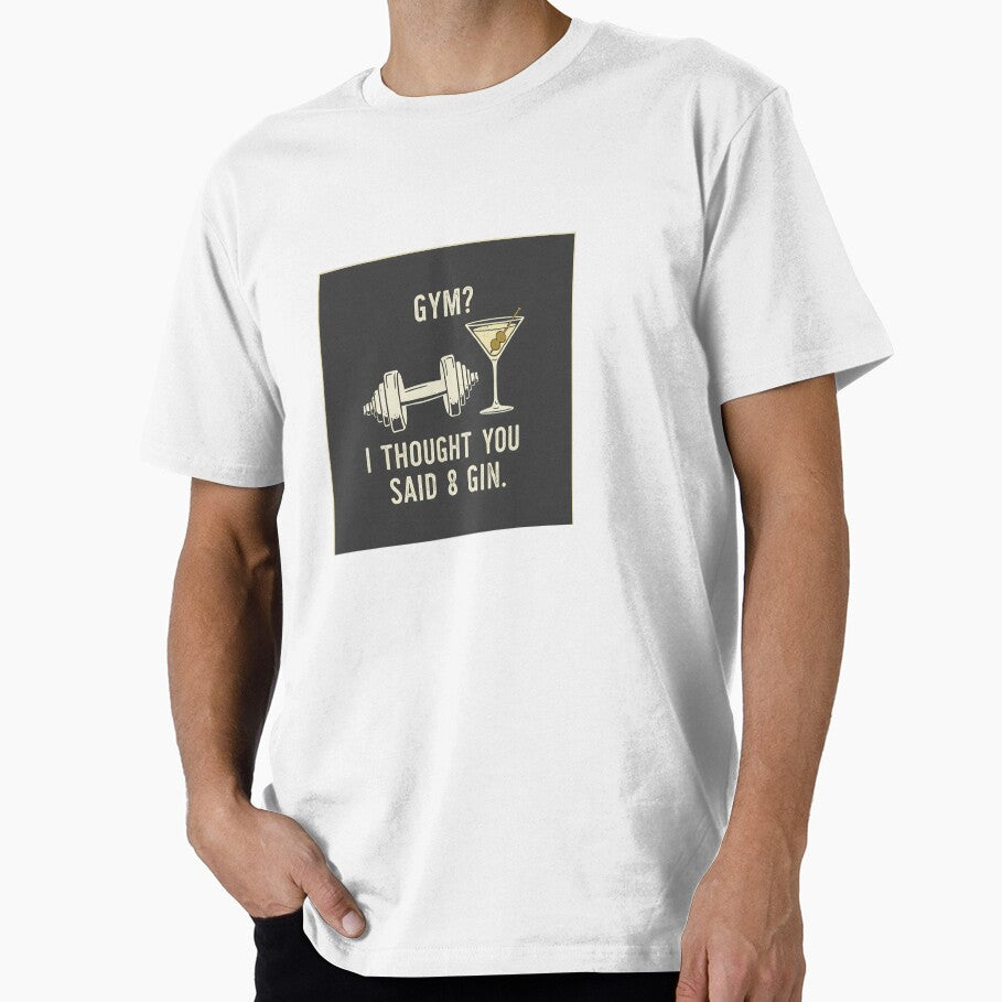 Gym and Gin Tee by Witty & Wild Threads