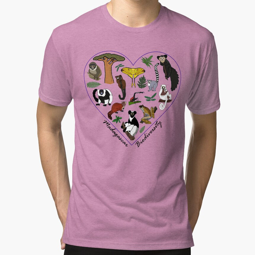 Madagascar Biodiversity Heart by Caitlyn M Cooper