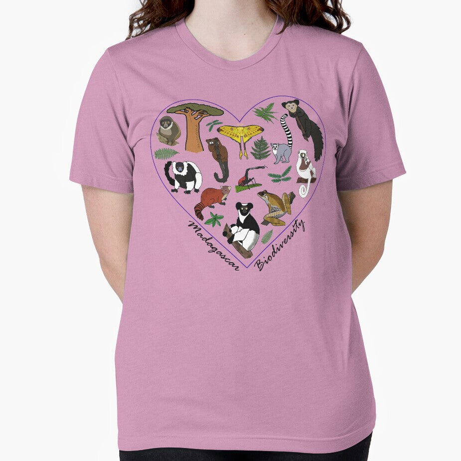 Madagascar Biodiversity Heart by Caitlyn M Cooper