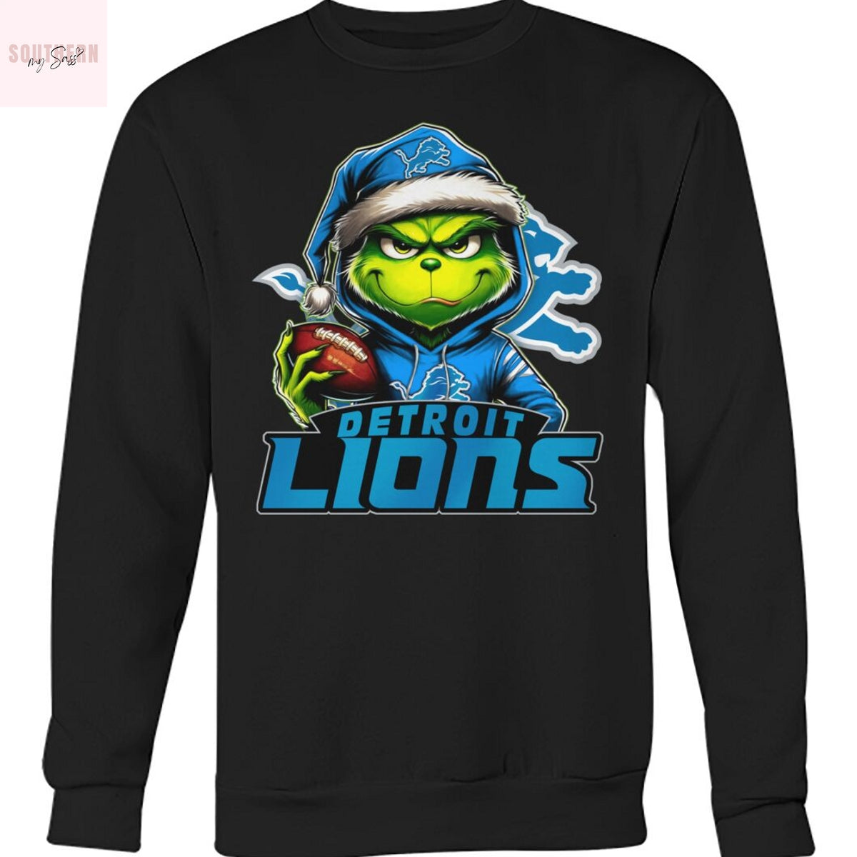 The Grinch Christmas x Detroit Lions Unsiex T-Shirt