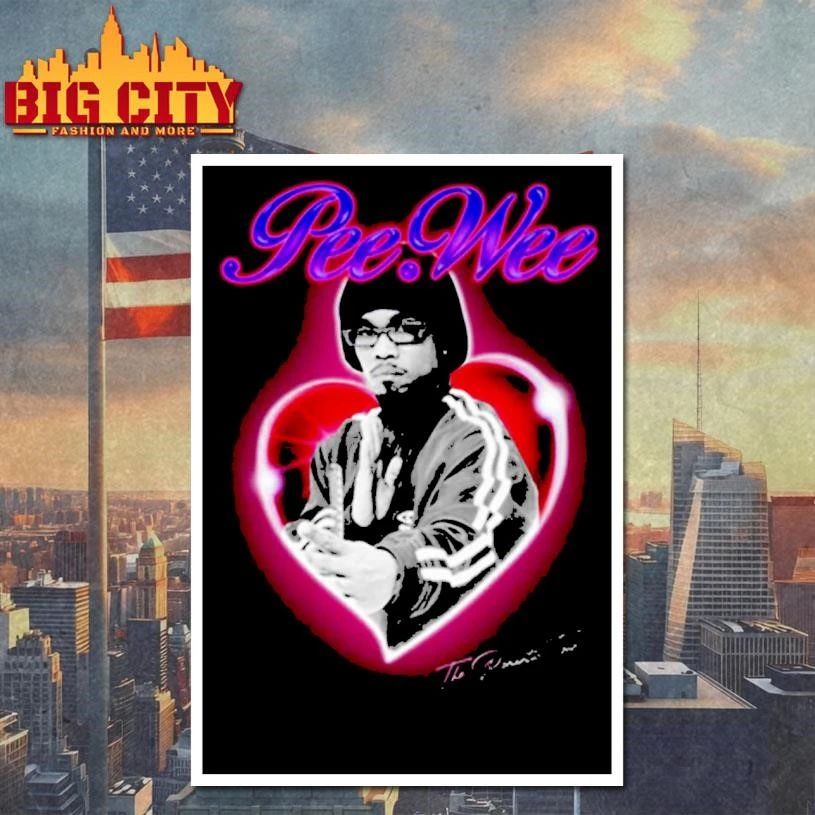 DJ Pee Wee Aka Anderson .Paak Featured On The Romantic Tour Live 2026 Heart Shirt