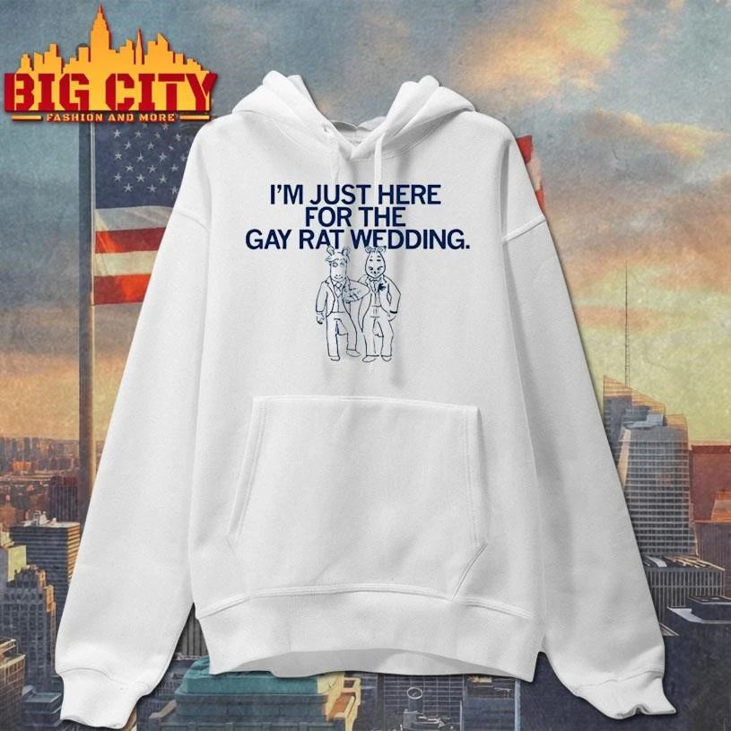 Gay rat wedding graphic shirt
