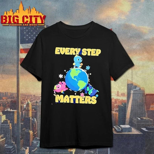 Earth Day Hedgehog every step shirt