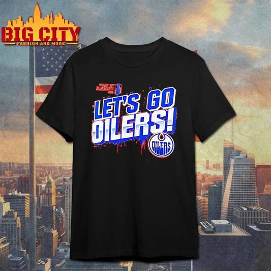 Edmonton Oilers 2026 NHL Stanley Cup Playoffs retro Shirt