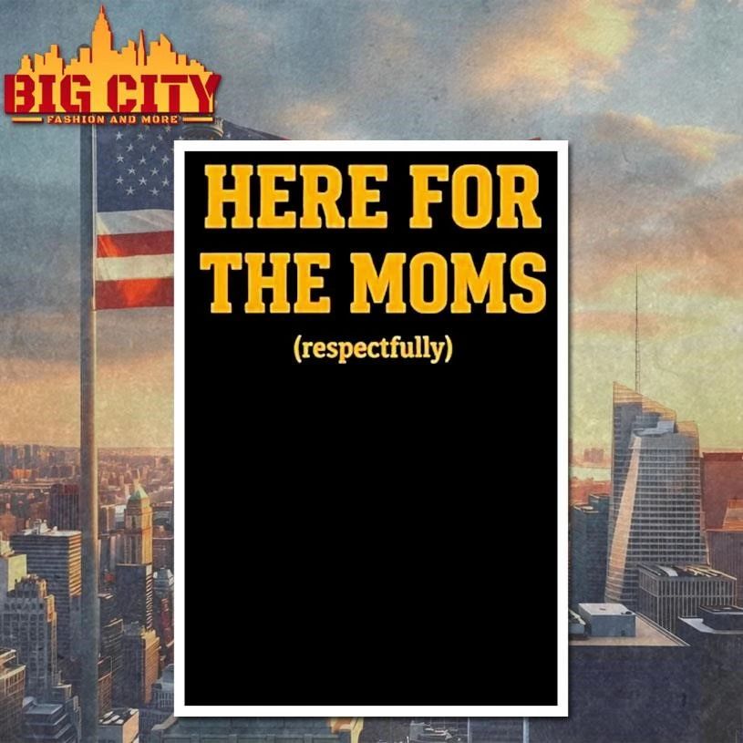 Soy Saucesports Pittsburgh Here For The Moms Graphic Shirt
