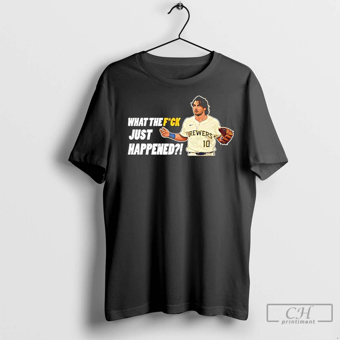 Classic Sal Frelick Milwaukee Brewers What The Uck Just Happened